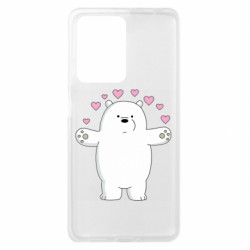 Чохол з розділу Ми звичайні ведмеді Білий ведмідь з серцями для Xiaomi Redmi Note 12 Pro Plus 5G