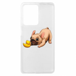 Чехол из раздела Бульдог Французский бульдог с уточкой для Xiaomi Redmi Note 12 Pro Plus 5G - FATLINE Чехол из раздела Бульдог Французский бульдог с уточкой для Xiaomi Redmi Note 12 Pro Plus 5G