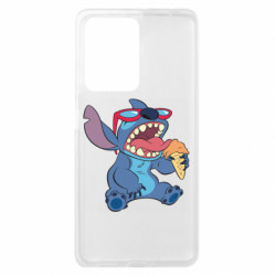 Чохол з розділу Ліло та Стіч Стіч з морозивом для Xiaomi Redmi Note 12 Pro Plus 5G - FATLINE Чохол з розділу Ліло та Стіч Стіч з морозивом для Xiaomi Redmi Note 12 Pro Plus 5G