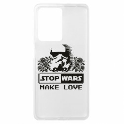 Чехол из раздела Star Wars остановите войны, занимайся любовью для Xiaomi Redmi Note 12 Pro Plus 5G