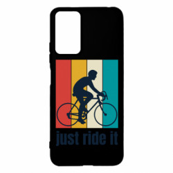 Чехол из раздела Спорт Just ride it! для Xiaomi Redmi Note 12s - FATLINE Чехол из раздела Спорт Just ride it! для Xiaomi Redmi Note 12s