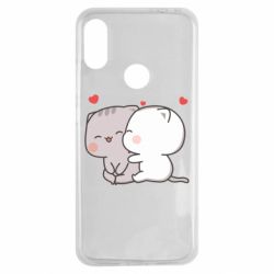 Чохол з розділу Меми Peach and Goma Cutie Cats для Xiaomi Redmi Note 7 - FATLINE Чохол з розділу Меми Peach and Goma Cutie Cats для Xiaomi Redmi Note 7