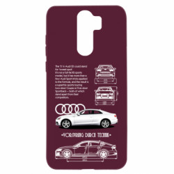 Чохол з розділу Legendary Cars Audi S5 для Xiaomi Redmi Note 8 Pro - FATLINE Чохол з розділу Legendary Cars Audi S5 для Xiaomi Redmi Note 8 Pro