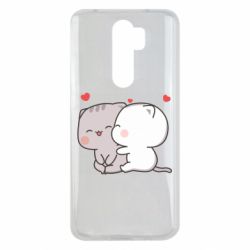 Чохол з розділу Меми Peach and Goma Cutie Cats для Xiaomi Redmi Note 8 Pro - FATLINE Чохол з розділу Меми Peach and Goma Cutie Cats для Xiaomi Redmi Note 8 Pro