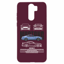 Чохол з розділу Ford Ford Mustang GT для Xiaomi Redmi Note 8 Pro - FATLINE Чохол з розділу Ford Ford Mustang GT для Xiaomi Redmi Note 8 Pro