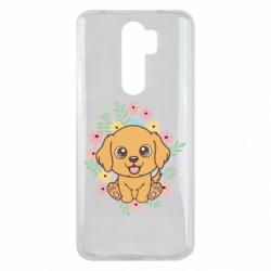 Чехол из раздела Авторские принты Собака флорист в цветках для Xiaomi Redmi Note 8 Pro - FATLINE Чехол из раздела Авторские принты Собака флорист в цветках для Xiaomi Redmi Note 8 Pro