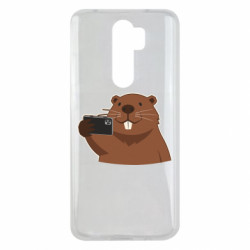 Чохол з розділу Хайп Влогер Бобер зі смартфоном для Xiaomi Redmi Note 8 Pro - FATLINE Чохол з розділу Хайп Влогер Бобер зі смартфоном для Xiaomi Redmi Note 8 Pro