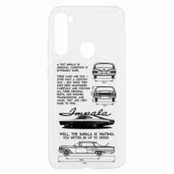 Чохол з розділу Legendary Cars 1967 Chevrolet Impala для Xiaomi Redmi Note 8T - FATLINE Чохол з розділу Legendary Cars 1967 Chevrolet Impala для Xiaomi Redmi Note 8T