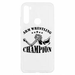 Чехол из раздела Армрестлинг Arm wrestling champion для Xiaomi Redmi Note 8T - FATLINE Чехол из раздела Армрестлинг Arm wrestling champion для Xiaomi Redmi Note 8T