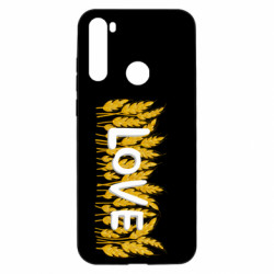 Чехол из раздела Любовь Любовь и колосья для Xiaomi Redmi Note 8T - FATLINE Чехол из раздела Любовь Любовь и колосья для Xiaomi Redmi Note 8T