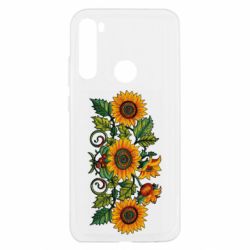 Чохол з розділу ShelganenOK Імітація вишивки соняшки для Xiaomi Redmi Note 8T - FATLINE Чохол з розділу ShelganenOK Імітація вишивки соняшки для Xiaomi Redmi Note 8T