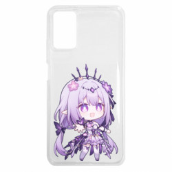 Чехол из раздела Honkai Star Rail Cute Castorice для Xiaomi Redmi Note 9 4G - FATLINE Чехол из раздела Honkai Star Rail Cute Castorice для Xiaomi Redmi Note 9 4G