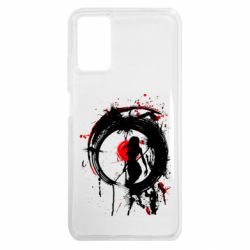 Чехол из раздела Nemfis_Art Zen girl art для Xiaomi Redmi Note 9 4G - FATLINE Чехол из раздела Nemfis_Art Zen girl art для Xiaomi Redmi Note 9 4G