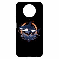 Чохол з розділу Море Акула лого для Xiaomi Redmi Note 9 5G/Redmi Note 9T - FATLINE Чохол з розділу Море Акула лого для Xiaomi Redmi Note 9 5G/Redmi Note 9T