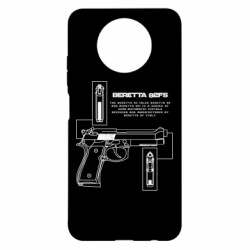 Чехол из раздела Strength and Power: Weapons Beretta 92FS для Xiaomi Redmi Note 9 5G/Redmi Note 9T - FATLINE Чехол из раздела Strength and Power: Weapons Beretta 92FS для Xiaomi Redmi Note 9 5G/Redmi Note 9T