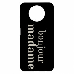 Чохол з розділу Instagram Бонжур, мадам для Xiaomi Redmi Note 9 5G/Redmi Note 9T - FATLINE Чохол з розділу Instagram Бонжур, мадам для Xiaomi Redmi Note 9 5G/Redmi Note 9T