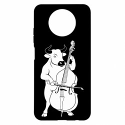 Чохол з розділу Бик Бугай грає на контрабасі для Xiaomi Redmi Note 9 5G/Redmi Note 9T - FATLINE Чохол з розділу Бик Бугай грає на контрабасі для Xiaomi Redmi Note 9 5G/Redmi Note 9T