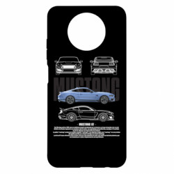 Чохол з розділу Ford Ford Mustang GT для Xiaomi Redmi Note 9 5G/Redmi Note 9T - FATLINE Чохол з розділу Ford Ford Mustang GT для Xiaomi Redmi Note 9 5G/Redmi Note 9T