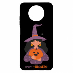 Чехол из раздела Авторские принты Happy Halloween! Девушка Ведьма для Xiaomi Redmi Note 9 5G/Redmi Note 9T - FATLINE Чехол из раздела Авторские принты Happy Halloween! Девушка Ведьма для Xiaomi Redmi Note 9 5G/Redmi Note 9T