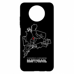 Чехол из раздела Наша Донеччина Карта Мариуполь для Xiaomi Redmi Note 9 5G/Redmi Note 9T - FATLINE Чехол из раздела Наша Донеччина Карта Мариуполь для Xiaomi Redmi Note 9 5G/Redmi Note 9T