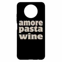 Чохол з розділу Соціальні мережі ЛЮБОВ ПАСТА ТА ВИНО для Xiaomi Redmi Note 9 5G/Redmi Note 9T - FATLINE Чохол з розділу Соціальні мережі ЛЮБОВ ПАСТА ТА ВИНО для Xiaomi Redmi Note 9 5G/Redmi Note 9T