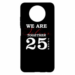 Чохол з розділу Весілля Ми срібні разом вже 25 років для Xiaomi Redmi Note 9 5G/Redmi Note 9T - FATLINE Чохол з розділу Весілля Ми срібні разом вже 25 років для Xiaomi Redmi Note 9 5G/Redmi Note 9T