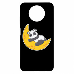 Чохол з розділу Панда Мила панда спить на Місяці для Xiaomi Redmi Note 9 5G/Redmi Note 9T - FATLINE Чохол з розділу Панда Мила панда спить на Місяці для Xiaomi Redmi Note 9 5G/Redmi Note 9T