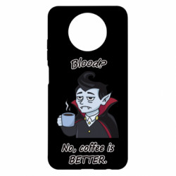 Чохол з розділу Авторські принти Вампір і кава для Xiaomi Redmi Note 9 5G/Redmi Note 9T - FATLINE Чохол з розділу Авторські принти Вампір і кава для Xiaomi Redmi Note 9 5G/Redmi Note 9T