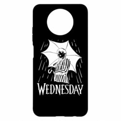 Чохол з розділу Wednesday Венздей Вдамс и зонт для Xiaomi Redmi Note 9 5G/Redmi Note 9T - FATLINE Чохол з розділу Wednesday Венздей Вдамс и зонт для Xiaomi Redmi Note 9 5G/Redmi Note 9T