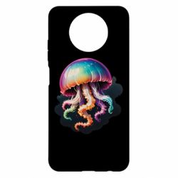 Чохол з розділу Море Веселкова медуза для Xiaomi Redmi Note 9 5G/Redmi Note 9T - FATLINE Чохол з розділу Море Веселкова медуза для Xiaomi Redmi Note 9 5G/Redmi Note 9T