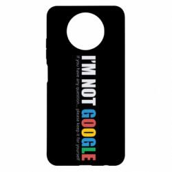 Чохол з розділу Авторські принти Я — не Google для Xiaomi Redmi Note 9 5G/Redmi Note 9T - FATLINE Чохол з розділу Авторські принти Я — не Google для Xiaomi Redmi Note 9 5G/Redmi Note 9T