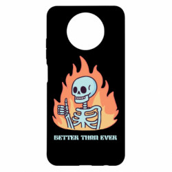 Чохол з розділу Скелет Як ніколи краще для Xiaomi Redmi Note 9 5G/Redmi Note 9T - FATLINE Чохол з розділу Скелет Як ніколи краще для Xiaomi Redmi Note 9 5G/Redmi Note 9T