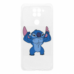 Чехол из раздела Лило и Стич Muscle stich для Xiaomi Redmi Note 9/Redmi 10X - FATLINE Чехол из раздела Лило и Стич Muscle stich для Xiaomi Redmi Note 9/Redmi 10X