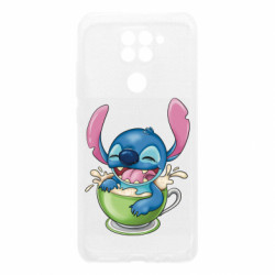 Чехол из раздела Лило и Стич Стич в кофе для Xiaomi Redmi Note 9/Redmi 10X - FATLINE Чехол из раздела Лило и Стич Стич в кофе для Xiaomi Redmi Note 9/Redmi 10X