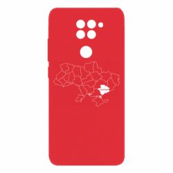 Чехол из раздела Запорожье Запорожье на карте Украины для Xiaomi Redmi Note 9/Redmi 10X - FATLINE Чехол из раздела Запорожье Запорожье на карте Украины для Xiaomi Redmi Note 9/Redmi 10X