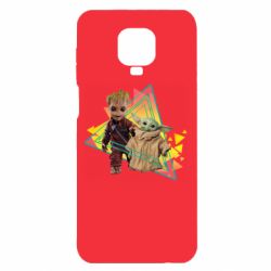 Чохол з розділу Вартові Галактики Baby yoda and baby groot для Xiaomi Redmi Note 9S/9Pro/9Pro Max - FATLINE Чохол з розділу Вартові Галактики Baby yoda and baby groot для Xiaomi Redmi Note 9S/9Pro/9Pro Max