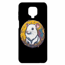 Чохол з розділу Миша Білий щур для Xiaomi Redmi Note 9S/9Pro/9Pro Max - FATLINE Чохол з розділу Миша Білий щур для Xiaomi Redmi Note 9S/9Pro/9Pro Max