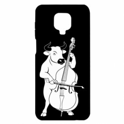 Чохол з розділу Бик Бугай грає на контрабасі для Xiaomi Redmi Note 9S/9Pro/9Pro Max - FATLINE Чохол з розділу Бик Бугай грає на контрабасі для Xiaomi Redmi Note 9S/9Pro/9Pro Max
