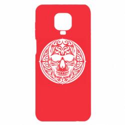 Чехол из раздела Skeletons череп с орнаментом в кельтском стиле для Xiaomi Redmi Note 9S/9Pro/9Pro Max - FATLINE Чехол из раздела Skeletons череп с орнаментом в кельтском стиле для Xiaomi Redmi Note 9S/9Pro/9Pro Max