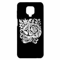 Чохол з розділу Tattoo черепи та троянди для Xiaomi Redmi Note 9S/9Pro/9Pro Max - FATLINE Чохол з розділу Tattoo черепи та троянди для Xiaomi Redmi Note 9S/9Pro/9Pro Max