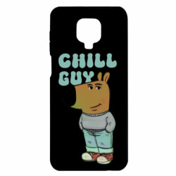 Чехол из раздела Мемы Chill guy для Xiaomi Redmi Note 9S/9Pro/9Pro Max