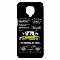 Чохол з розділу Ferrari Ferrari 488 GTB для Xiaomi Redmi Note 9S/9Pro/9Pro Max - FATLINE Чохол з розділу Ferrari Ferrari 488 GTB для Xiaomi Redmi Note 9S/9Pro/9Pro Max