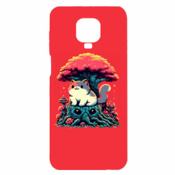 Чохол з розділу Ліс Кіт у чарівному лісі для Xiaomi Redmi Note 9S/9Pro/9Pro Max - FATLINE Чохол з розділу Ліс Кіт у чарівному лісі для Xiaomi Redmi Note 9S/9Pro/9Pro Max