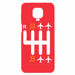 Чохол з розділу Автоприколи Літак на МКПП для Xiaomi Redmi Note 9S/9Pro/9Pro Max - FATLINE Чохол з розділу Автоприколи Літак на МКПП для Xiaomi Redmi Note 9S/9Pro/9Pro Max