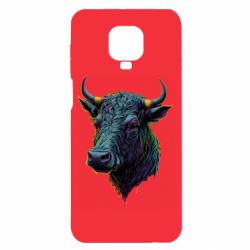 Чохол з розділу Бик Неоновий бик для Xiaomi Redmi Note 9S/9Pro/9Pro Max - FATLINE Чохол з розділу Бик Неоновий бик для Xiaomi Redmi Note 9S/9Pro/9Pro Max