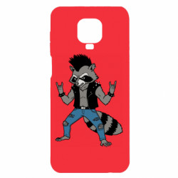 Чохол з розділу Punk Єнот панк для Xiaomi Redmi Note 9S/9Pro/9Pro Max - FATLINE Чохол з розділу Punk Єнот панк для Xiaomi Redmi Note 9S/9Pro/9Pro Max