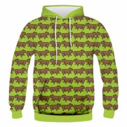 Чоловічі 3D худі - FATLINE