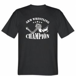 Чоловіча футболка Stedman Arm wrestling champion - FATLINE Чоловіча футболка Stedman Arm wrestling champion