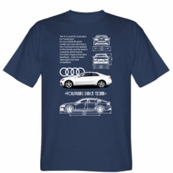 Мужская футболка Stedman Audi S5 - FATLINE Мужская футболка Stedman Audi S5