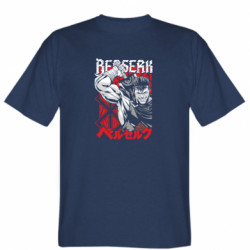 Мужская футболка Stedman Черный мечник Гатс - FATLINE Мужская футболка Stedman Черный мечник Гатс